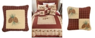 American Heritage Textiles Pine Lodge Decorative Pillow, 15" x 15"